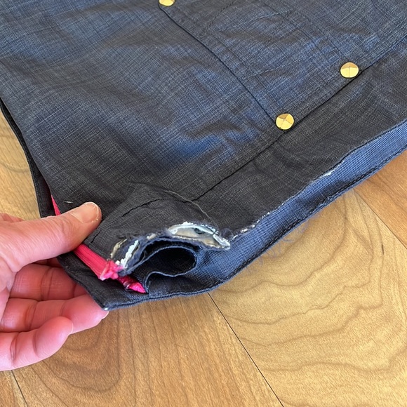 - Oakley Gretchen Bleiler grey snow pants size S - Picture 7 of 10